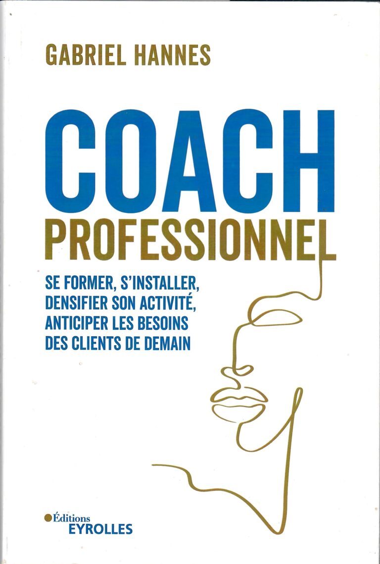 livre gabriel hannes coach professionnel